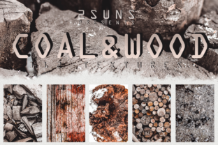 112 Coal and Wood Real Textures Pack