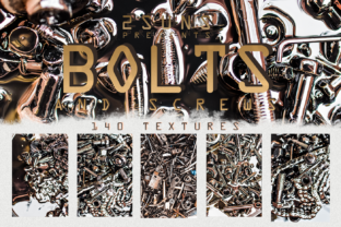 140 Bolt and Screw-nuts Textures Overlay Pack