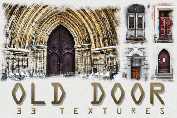 33 Old and Urban Door Photo Textures