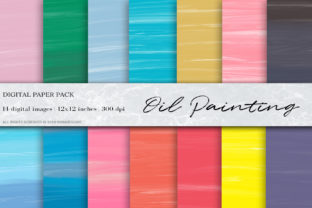 Abstract Oil Painting Backgrounds for Creative Workflows