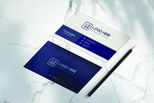 Business Card Template - Blue