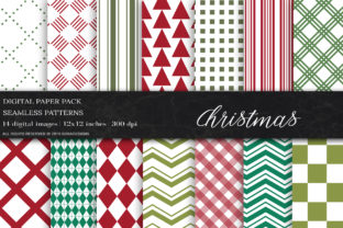 Christmas Seamless Patterns for Creative Workflows