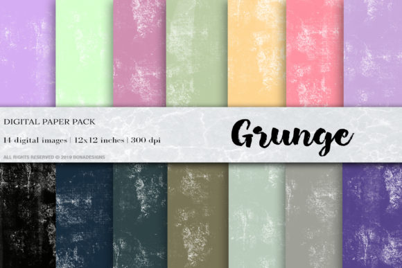 Grunge Digital Papers: A Versatile Creative Resource for Designers and Enthusiasts
