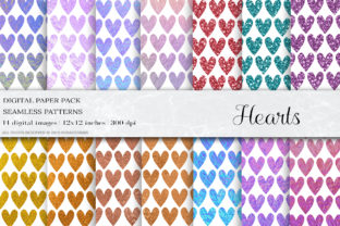 Heart Seamless Patterns 2: A Versatile Digital Paper Collection for Creative Projects
