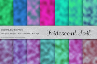 Iridescent Foil Digital Papers: A Strategic Tool for Creative and Professional Projects