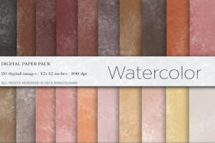 Watercolor Digital Papers Watercolor Background: A Versatile Tool for Modern Creativity