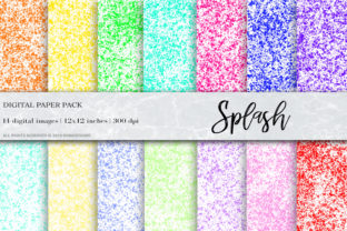 Watercolor Splash Papers