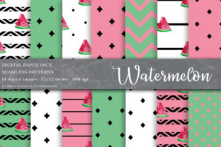 Watermelon Digital Papers: A Vibrant Addition to Your Creative Projects